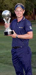 Luke Donald trofeo